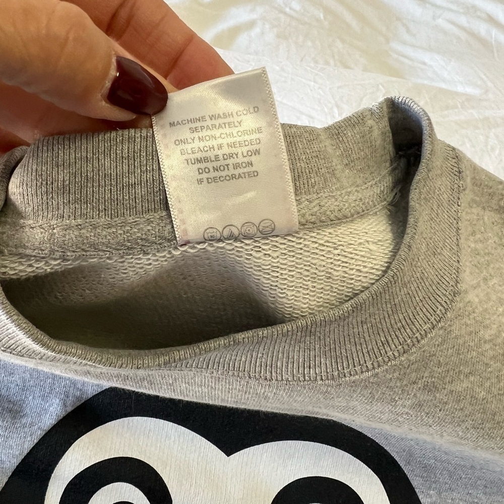 Billionaire Boys Club Icecream Sweatshirt SZ Medium | Gray Dog Face | Vintage - Picture 9 of 10